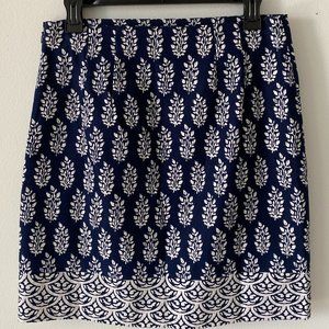 Skirt blue with